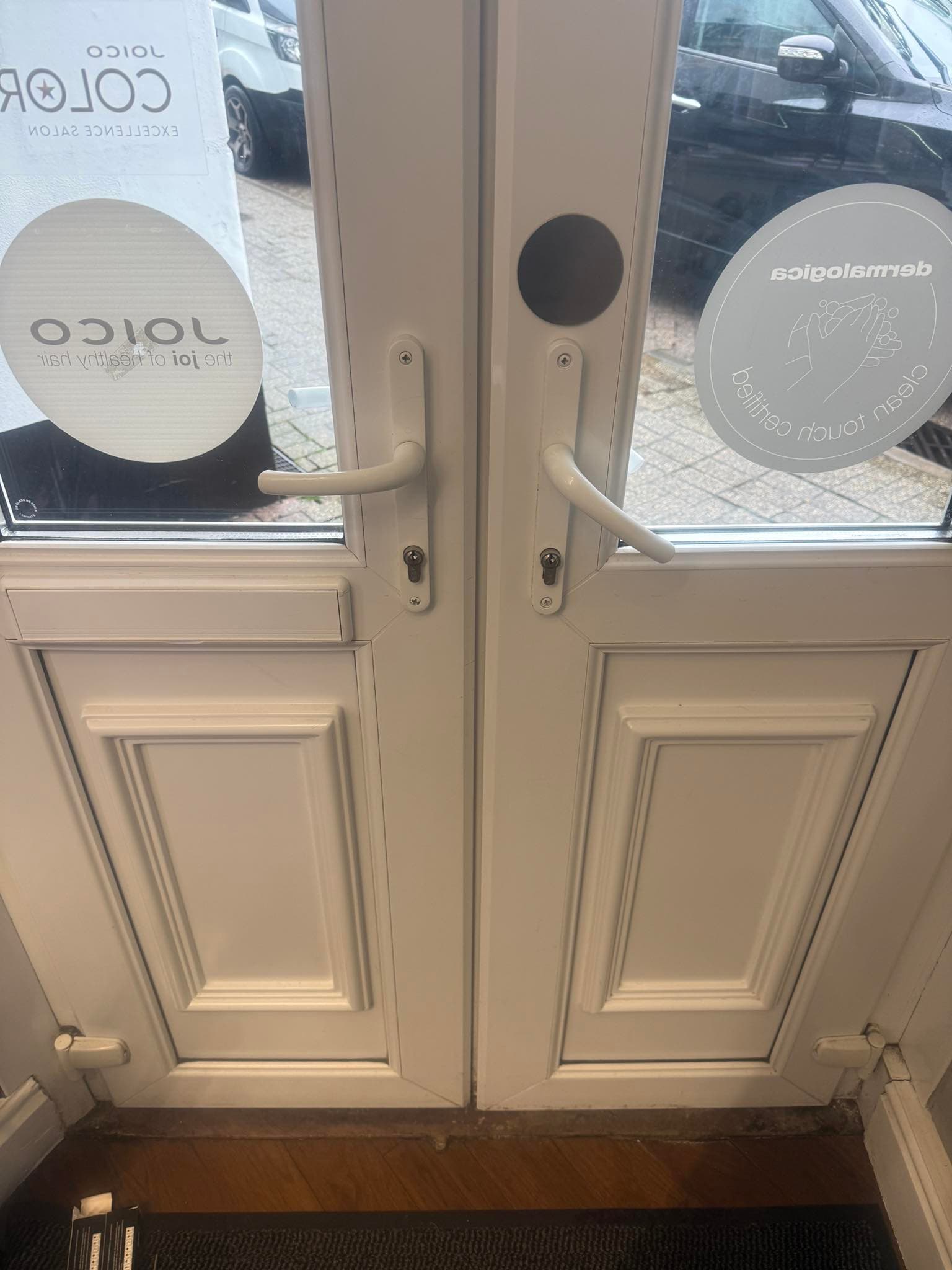 UPVC double door repair