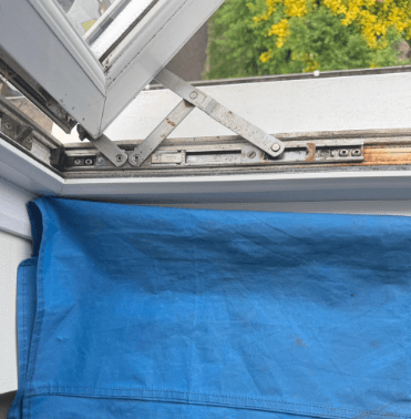 UPVC window mechanism repair